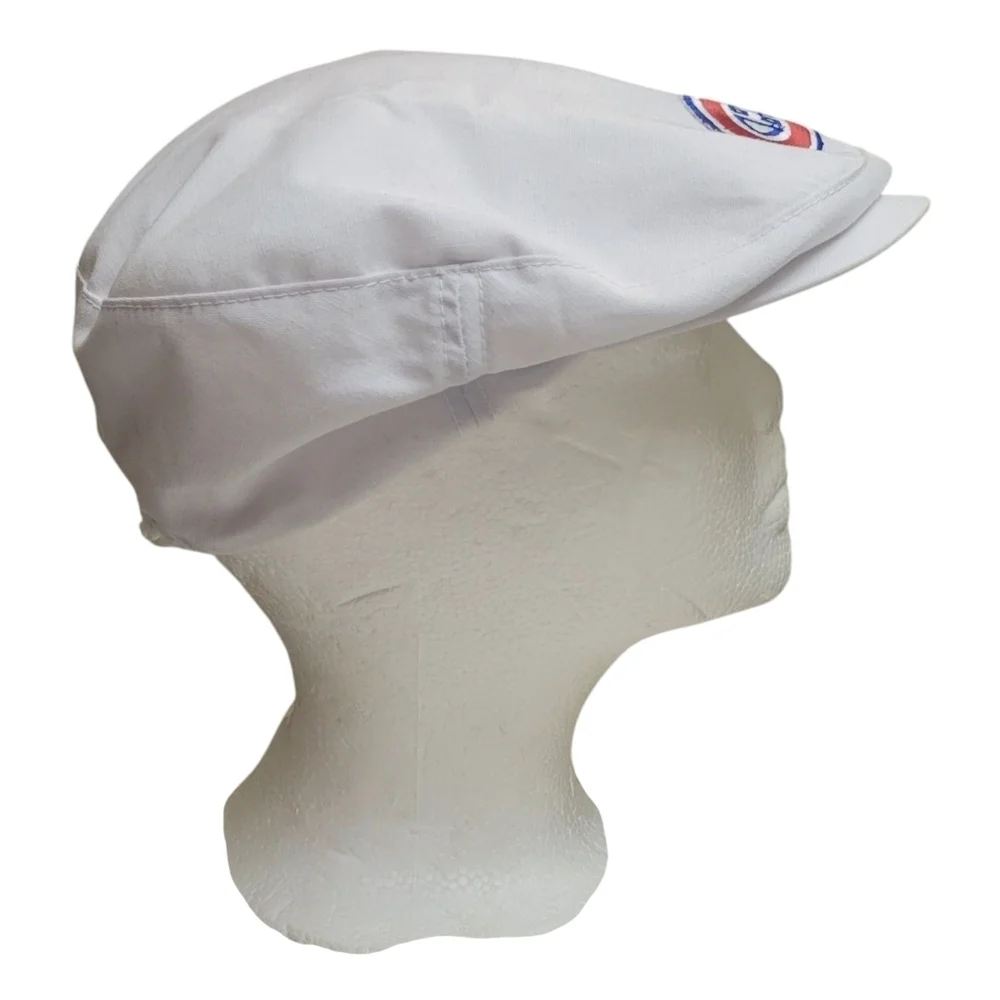 Vintage Montreal Canadiens Beco White Newsboy Cap Adjustable NHL Hat